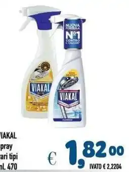 Del Prete Distribuzioni VIAKAL spray offerta