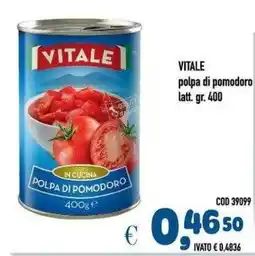 Del Prete Distribuzioni Vitale polpa di pomodoro offerta