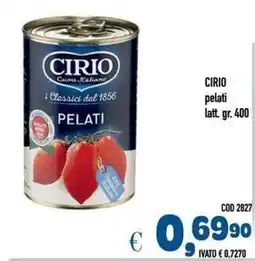Del Prete Distribuzioni Cirio pelati offerta
