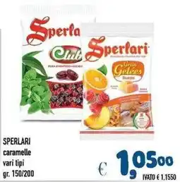 Del Prete Distribuzioni Sperlari caramelle vari tipi offerta