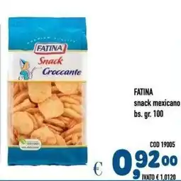 Del Prete Distribuzioni Fatina snack croccante offerta
