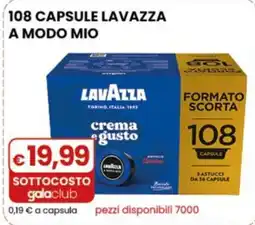 Gala Supermercati Lavazza capsule a modo mio offerta