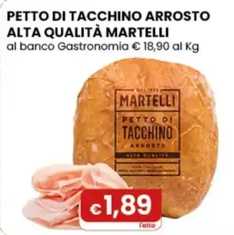 Petto di tacchino arrosto Martelli