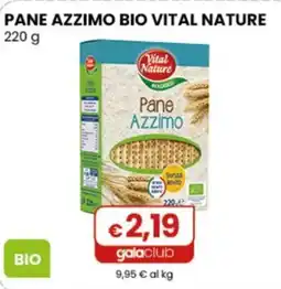 Gala Supermercati Pane Azzimo Bio Vital Nature offerta