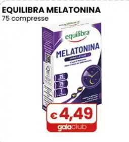 Gala Supermercati Equilibra melatonina offerta