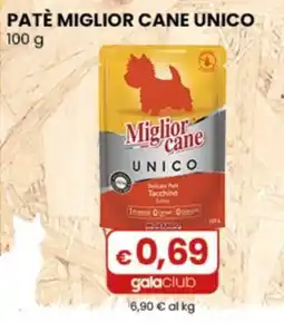 Gala Supermercati Patè Miglior Cane Unico offerta