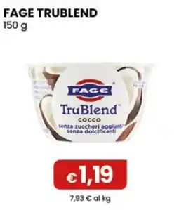 Gala Supermercati Fage Trublend cocco offerta