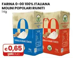 Gala Supermercati Farina di grano tenero Molini Popolari Riuniti offerta