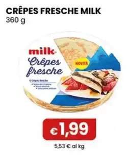 Gala Supermercati milk Crêpes fresche offerta