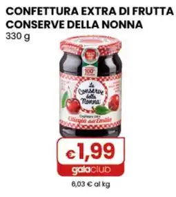 Gala Supermercati Le conserve della nonna ciliegia della emilia offerta