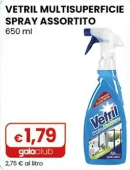 Gala Supermercati Vetril multisuperficie offerta