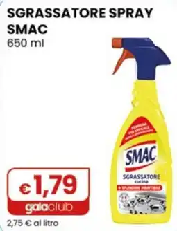 Gala Supermercati Sgrassatore cucina Smac offerta