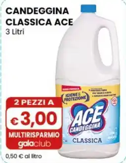 Gala Supermercati Candeggina classica Ace offerta
