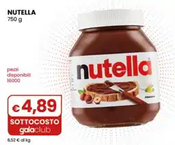 Gala Supermercati Nutella offerta