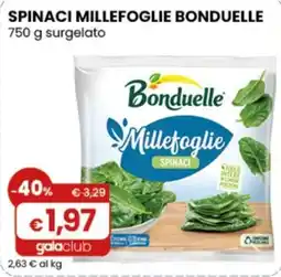 Gala Supermercati Spinaci millefoglie Bonduelle offerta