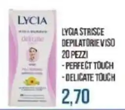 Beauty Si Lycia strisce depilatorie viso delicate touch offerta