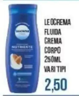 Beauty Si Le ocrema fluida crema corpo offerta