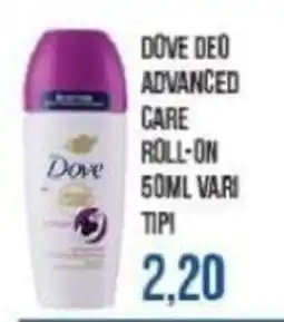 Beauty Si Dove Deo Advanced Care Roll-On offerta
