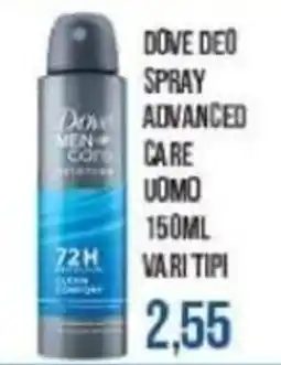 Beauty Si Dove Men Care Spray Advanced Care Uomo offerta