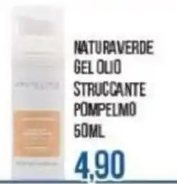 Beauty Si Naturaverde gel olio struccante pompelmo offerta