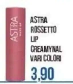 Beauty Si Astra rossetto lip creamynal offerta