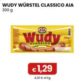Gala Supermercati Wudy Würstel Classico AIA offerta