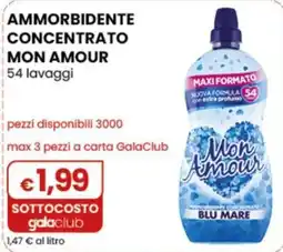 Gala Supermercati Ammorbidente concentrato Mon Amour offerta