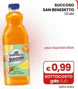 Gala Supermercati San Benedetto Succoso offerta