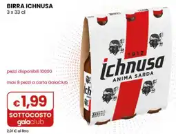 Gala Supermercati Birra Ichnusa offerta