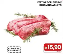 Gala Supermercati Fettine sceltissime di bovino adulto offerta