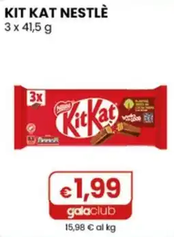 Gala Supermercati KitKat Nestlé offerta