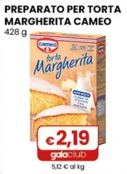Gala Supermercati Torta Margherita Cameo offerta