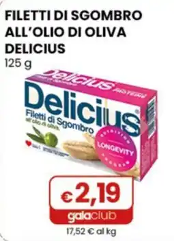 Gala Supermercati Filetti di Sgombro Delicius offerta