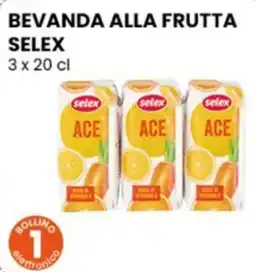 Gala Supermercati Bevanda alla frutta Selex offerta
