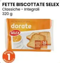 Gala Supermercati Fette biscottate Selex offerta