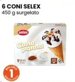 Gala Supermercati Cono panna Selex offerta