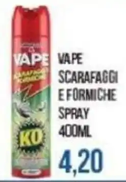 Beauty Si Vape scarafaggi e formiche spray offerta