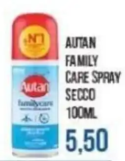 Beauty Si Autan family care spray secco offerta