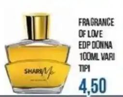 Beauty Si Share Me Fragrance of Love EDP Donna offerta