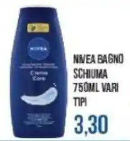 Beauty Si Nivea bagno schiuma offerta