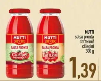 Mutti salsa pronta datterini/ciliegini