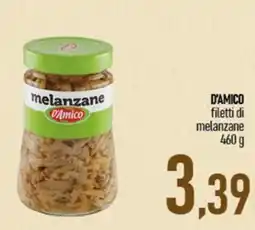 Ciro Amodio filetti di melanzane D'Amico offerta