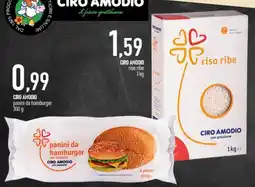 Ciro Amodio panini da hamburger con sesamo Cirio Amodio offerta