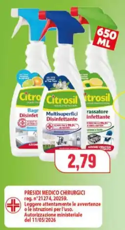 GeD Shopping Citrosil Multisuperfici Disinfettante offerta