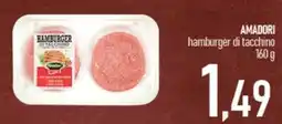 Ciro Amodio Amadori hamburger di tacchino offerta