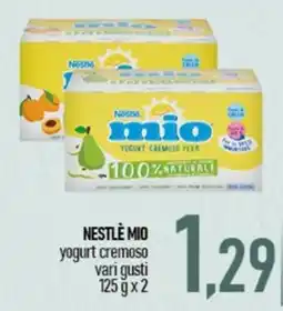 Ciro Amodio Nestlé mio yogurt cremoso offerta