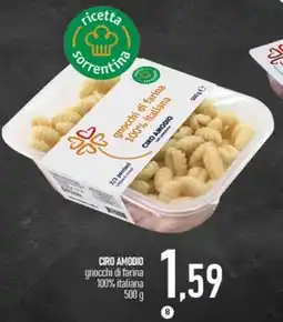 Ciro Amodio Ciro Amodio gnocchi di farina offerta