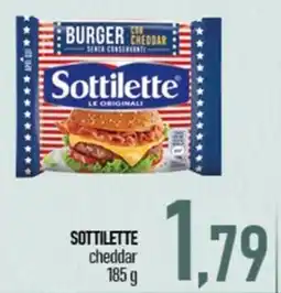 Ciro Amodio Sottilette burger con cheddar offerta