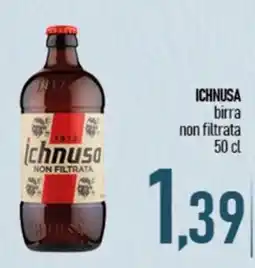 Ciro Amodio Ichnusa birra non filtrata offerta