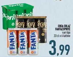 Ciro Amodio Coca Cola/Fanta/Sprite offerta